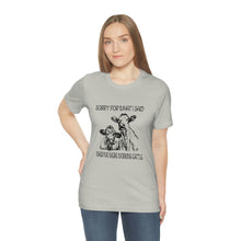 Load image into Gallery viewer, Funny Cow Short Sleeve Tee, Cow Shirt, Cow Print Shirt, Farm Shirt, Country Girl Shirt, Cow Girl Shirt, Cow Tee
