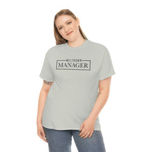 Load image into Gallery viewer, Get Ready to Handle Anything with Our Meltdown Manager Cotton T-Shirt, Mom Funny T-Shirt, Gifts for Mom, Mother's Day
