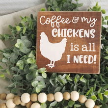 Load image into Gallery viewer, 4'' Tier Tray Hand-Painted Wood Sign, Farmhouse Wood Sign, Small Farmhouse Wood Décor, Small Wood Display Sign, Farmhouse Decor
