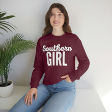 Load image into Gallery viewer, Southern Girl Sweatshirt, Southern Woman, Great Southern Sweatshirt, Lady's Sweatshirt, From the South Sweatshirt
