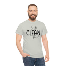 Load image into Gallery viewer, Last Clean Shirt Standing: Get a Laugh with Our Funny Mom's T-Shirt
