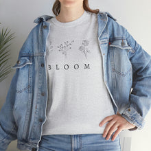 Load image into Gallery viewer, Wild Flowers Shirt, Wildflower T-shirt, Floral Shirt, Botanical Shirt, Flower Shirt, Nature Lover Shirt, Ladies Shirts, Women's Tees, BLOOM Tee
