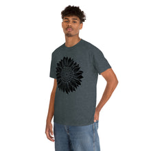 Load image into Gallery viewer, Sunflower Cotton Tee, Floral Tee, Sunflower tshirt, Sunflower flower tshirt, Garden Shirt
