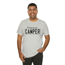 Load image into Gallery viewer, Happy Camper T-Shirt, Camping T-Shirt, Adventure Shirt, Camping Outdoors T-Shirt, Happy Camper Tee, Camping T-Shirt
