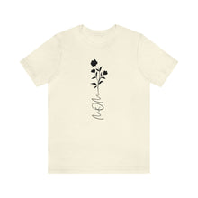 Load image into Gallery viewer, Mom wildflower Short Sleeve Tee, Mom shirt, Mom gift
