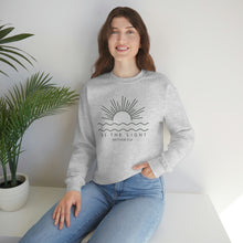 Load image into Gallery viewer, Be The Light Sweatshirt Gift For Christians, Mathew 5:14 Sweatshirt, Bible Verse Sweater, Religious Hoodie, Faith Outfit, Church Sweatshirt

