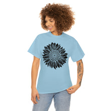 Load image into Gallery viewer, Sunflower Cotton Tee, Floral Tee, Sunflower tshirt, Sunflower flower tshirt, Garden Shirt
