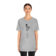 Load image into Gallery viewer, Mom wildflower Short Sleeve Tee, Mom shirt, Mom gift
