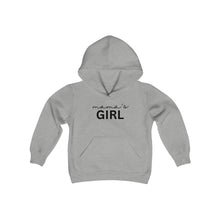 Load image into Gallery viewer, Mama's Girl Hooded Sweatshirt, Daughter Sweatshirt, Girl Mom sweatshirt, Mom's Girl, Toddler Sweatshirt,
