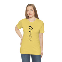 Load image into Gallery viewer, Mom wildflower Short Sleeve Tee, Mom shirt, Mom gift
