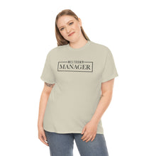 Load image into Gallery viewer, Get Ready to Handle Anything with Our Meltdown Manager Cotton T-Shirt, Mom Funny T-Shirt, Gifts for Mom, Mother's Day
