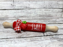 Load image into Gallery viewer, 5'' Mini Farmhouse Rolling Pins, Farmhouse Tier Decor
