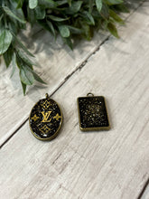 Load image into Gallery viewer, Designer Inspired Metal Charm
