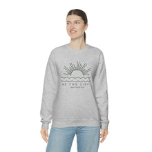 Load image into Gallery viewer, Be The Light Sweatshirt Gift For Christians, Mathew 5:14 Sweatshirt, Bible Verse Sweater, Religious Hoodie, Faith Outfit, Church Sweatshirt
