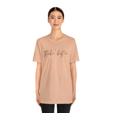 Load image into Gallery viewer, Thinkin' Bout Me Short Sleeve Tee, Country Music Tee, Wallen T-shirt, Concert Shirt, Lyric Shirt, Country Lyric Song Shirt
