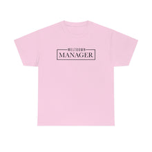 Load image into Gallery viewer, Get Ready to Handle Anything with Our Meltdown Manager Cotton T-Shirt, Mom Funny T-Shirt, Gifts for Mom, Mother's Day
