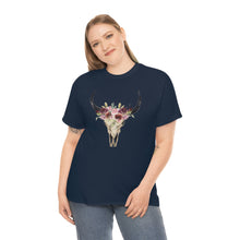 Load image into Gallery viewer, Boho Cow Skull Shirt, howdy shirt, Wild west Shirt, Western Graphic Tee, Cowgirl Shirt, Bull Skull Shirt, Southwest Shirt, Western Clothing
