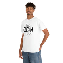 Load image into Gallery viewer, Last Clean Shirt Standing: Get a Laugh with Our Funny Mom's T-Shirt
