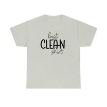 Load image into Gallery viewer, Last Clean Shirt Standing: Get a Laugh with Our Funny Mom's T-Shirt
