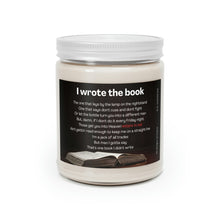 Load image into Gallery viewer, I Wrote The Book Scented Candles, 9oz, Country Music Fan, Farmhouse Candle, Soy Candle, Scented Custom Candle
