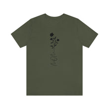 Load image into Gallery viewer, Mom wildflower Short Sleeve Tee, Mom shirt, Mom gift
