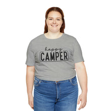 Load image into Gallery viewer, Happy Camper T-Shirt, Camping T-Shirt, Adventure Shirt, Camping Outdoors T-Shirt, Happy Camper Tee, Camping T-Shirt
