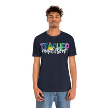 Load image into Gallery viewer, Custom Teacher Shirt, Teacher Team Shirts, Personalized School Tshirt, Teacher Gift, Customized Name Teacher Shirt, Elementary Teacher Shirt
