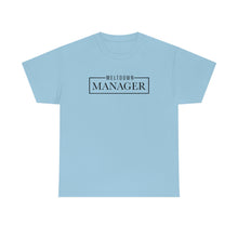Load image into Gallery viewer, Get Ready to Handle Anything with Our Meltdown Manager Cotton T-Shirt, Mom Funny T-Shirt, Gifts for Mom, Mother's Day
