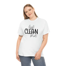 Load image into Gallery viewer, Last Clean Shirt Standing: Get a Laugh with Our Funny Mom's T-Shirt
