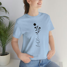 Load image into Gallery viewer, Mom wildflower Short Sleeve Tee, Mom shirt, Mom gift
