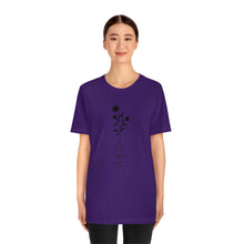 Load image into Gallery viewer, Mom wildflower Short Sleeve Tee, Mom shirt, Mom gift
