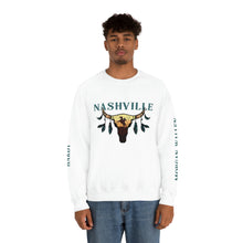 Load image into Gallery viewer, Nashville, Country Music, Guitar, Retro, Tshirt, Tees, Tennessee, Oversized  Sweatshirt, Wallen Hardy, Comfy Sweatshirt
