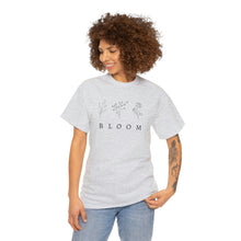 Load image into Gallery viewer, Wild Flowers Shirt, Wildflower T-shirt, Floral Shirt, Botanical Shirt, Flower Shirt, Nature Lover Shirt, Ladies Shirts, Women's Tees, BLOOM Tee
