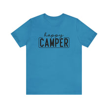 Load image into Gallery viewer, Happy Camper T-Shirt, Camping T-Shirt, Adventure Shirt, Camping Outdoors T-Shirt, Happy Camper Tee, Camping T-Shirt
