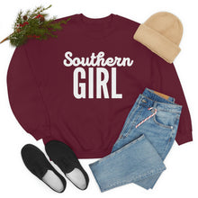 Load image into Gallery viewer, Southern Girl Sweatshirt, Southern Woman, Great Southern Sweatshirt, Lady's Sweatshirt, From the South Sweatshirt
