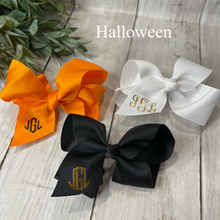 Load image into Gallery viewer, Monogrammed Hair Bow Sets
