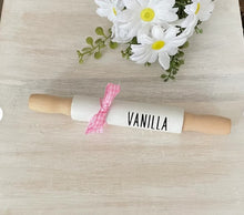 Load image into Gallery viewer, 7'' Farmhouse Ice Cream Rolling Pin, Ice Cream Decor, Ice Cream Tiered Tray Decor, Mini Rolling Pin, Summer Decor, Birthday Party Decor
