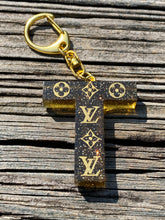 Load image into Gallery viewer, Designer Inspired Letter / Keychain Accessory
