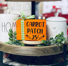 Load image into Gallery viewer, Mini Wood Book Stacks
