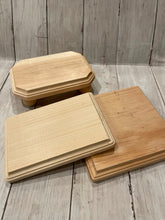 Load image into Gallery viewer, Farmhouse style wood riser
