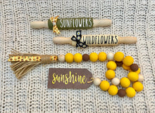 Load image into Gallery viewer, 7” Fall Mini Farmhouse Rolling Pins, Farmhouse Tier Decor
