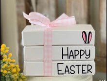 Load image into Gallery viewer, Mini Wood Book Stacks
