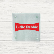 Load image into Gallery viewer, Decorative glass serving tray
