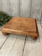 Load image into Gallery viewer, Farmhouse style wood riser
