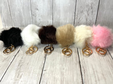 Load image into Gallery viewer, Designer Inspired Resin Letter Keychain A - M
