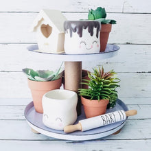 Load image into Gallery viewer, 7'' Rae Dunn Inspired Mini Farmhouse Rolling Pins
