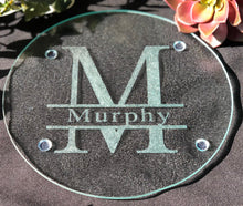 Load image into Gallery viewer, Decorative glass serving tray
