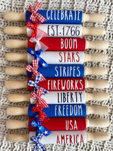 Load image into Gallery viewer, 7'' Patriotic Mini Rolling Pins
