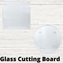 Load image into Gallery viewer, Decorative glass serving tray
