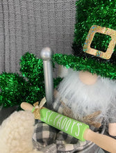 Load image into Gallery viewer, 7'' St. Patrick’s Day Mini Rolling Pin | Tiered Tray Decoration | St. Paddy’s Home Decor
